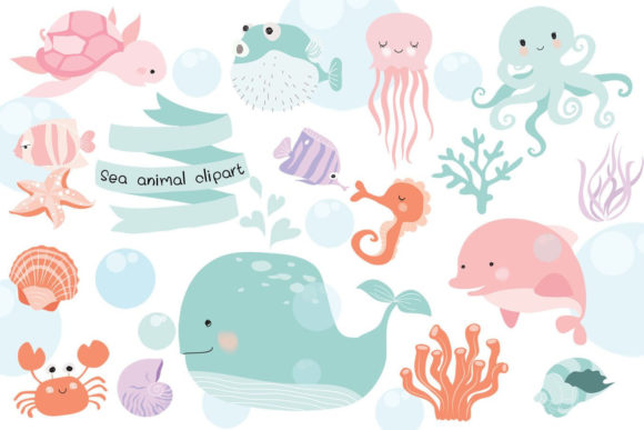 Download Sea Animal Clipart - Anima Collection