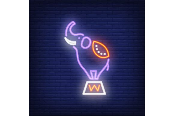 Download Circus Elephant Neon Icon. Trained Anima - Anima Collection