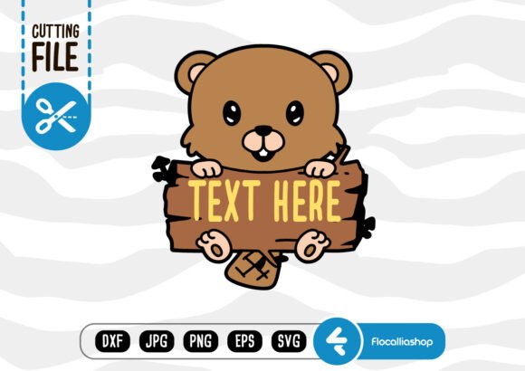 Download Animal Name Border SVG, Beaver SVG - Anima Collection