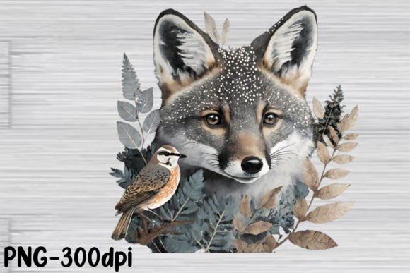 Download Double Exposure Woodland Animal PNG - Anima Collection