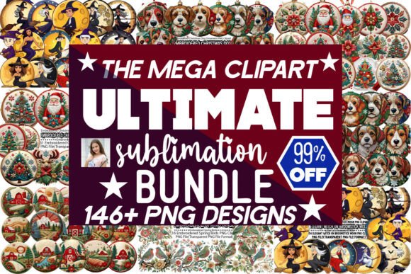 Download The Mega Sublimation Clipart Bundle - Sublimation Collection