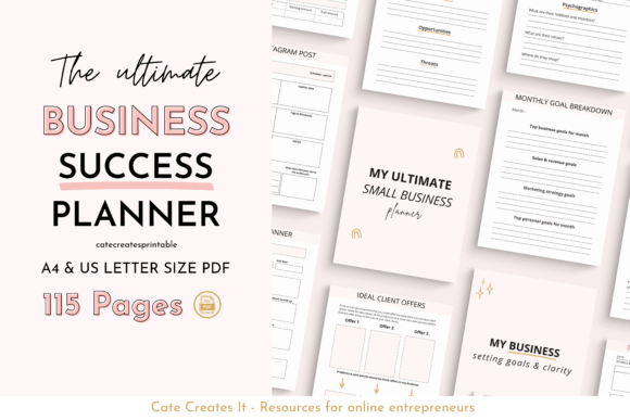 Download Printable Small Business Planner - Printable Collection