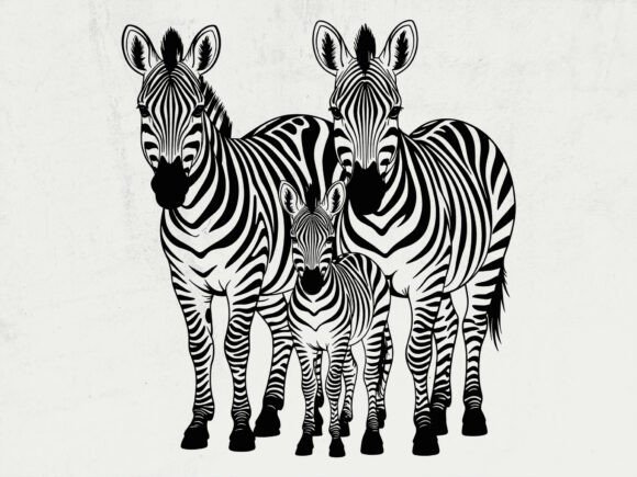 Download Zebra SVG, Hand-Drawn Animal Clipart - Anima Collection