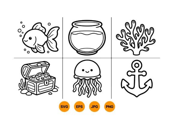 Download Cute Sea Animal Clipart Pack - Anima Collection