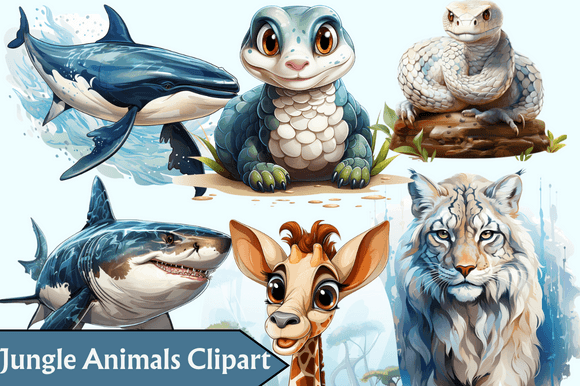 Download Jungle Animals Clipart - Anima Collection