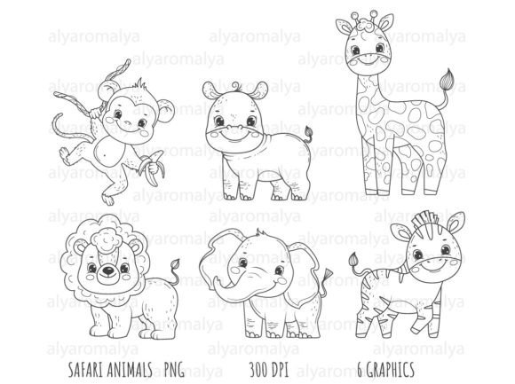 Download Safari Animals PNG - Anima Collection