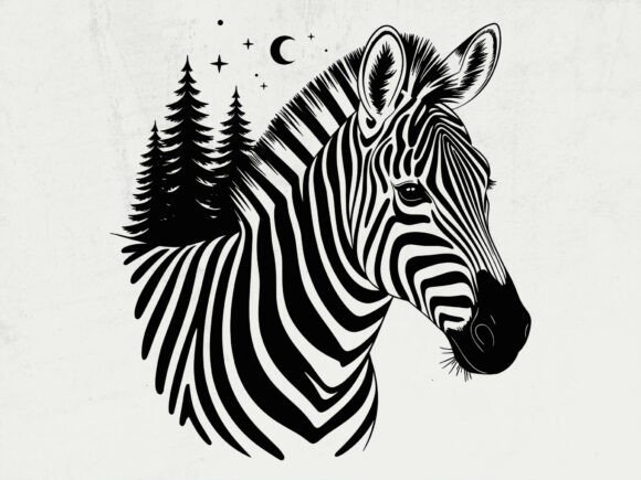 Download Zebra SVG, Hand-Drawn Animal Clipart - Anima Collection