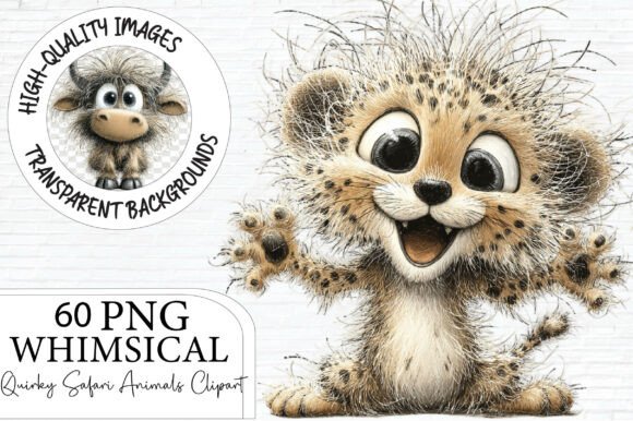 Download Quirky Safari Animals PNG Clipart - Anima Collection