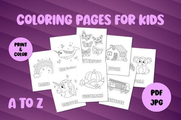 Download Coloring Pages for Kids Printable ABCs - Printable Collection