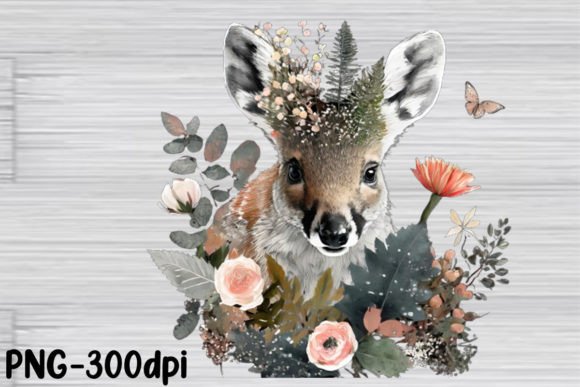 Download Double Exposure Woodland Animal PNG - Anima Collection