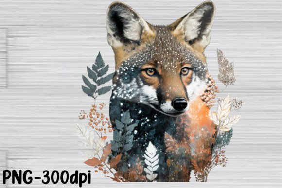 Download Double Exposure Woodland Animal PNG - Anima Collection