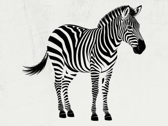 Download Zebra SVG, Hand-Drawn Animal Clipart - Anima Collection