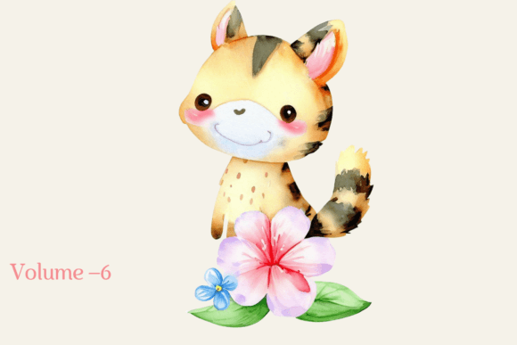Download Watercolor Spring Baby Animal Clipart - Anima Collection