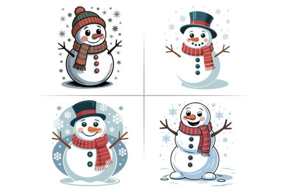 Download Christmas Penguin Animals Vector Pack - Anima Collection