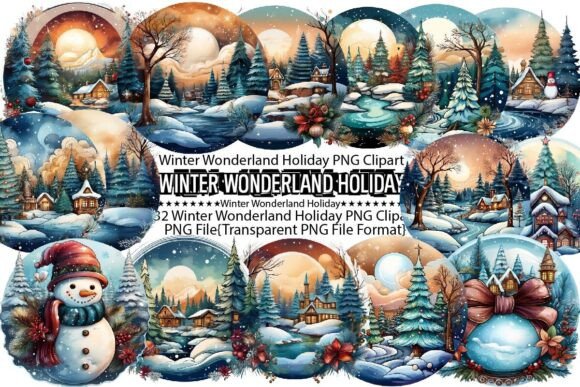 Download Winter Wonderland Holiday Sublimation - Sublimation Collection