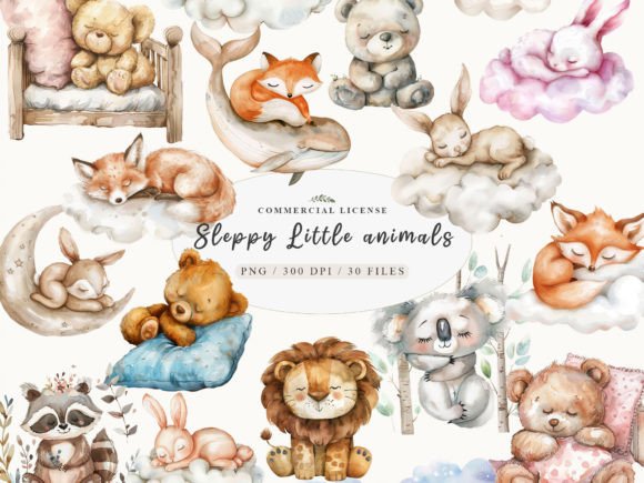 Download Sleeping Baby Animal, Sweet Dreams PNG - Anima Collection
