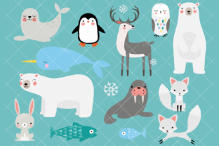 Download Arctic Animals Clipart Winter Animals - Anima Collection