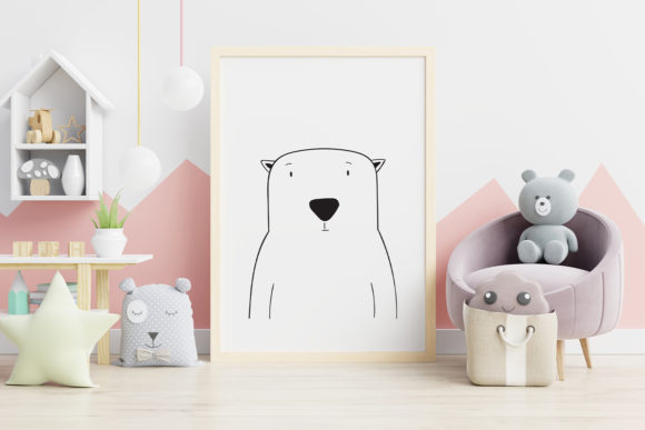 Download Wall Art,Cute Polar Bear Animal Clip Art - Anima Collection