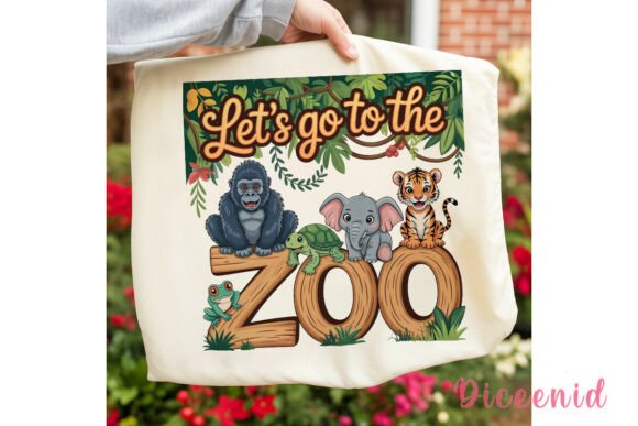 Download Zoo Animals Safari Sublimation Design - Anima Collection