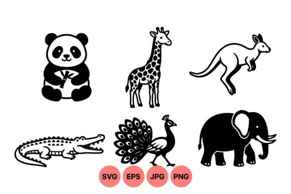 Download Cute Wildlife Animal SVG Clipart - Anima Collection