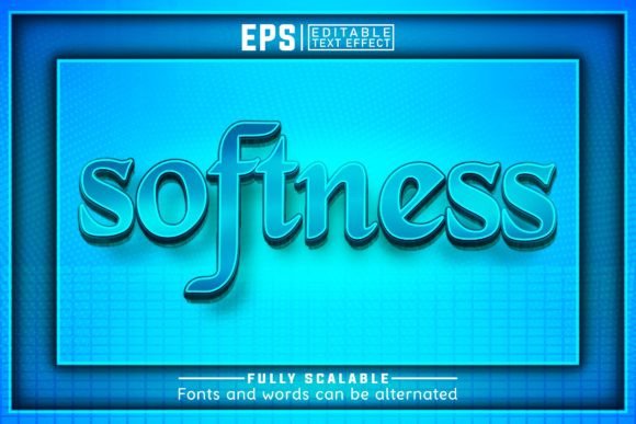 Download Softness 3d -Editable Text Effect - Premium Resources