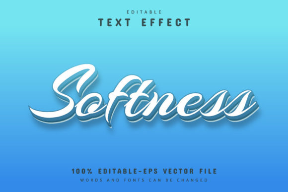 Download Blue Softness Text Effect - Premium Resources