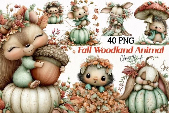 Download Fall Woodland Animal Clipart - Anima Collection