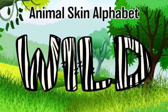 Download Safari Animal Alphabet Doodle Zebra - Anima Collection