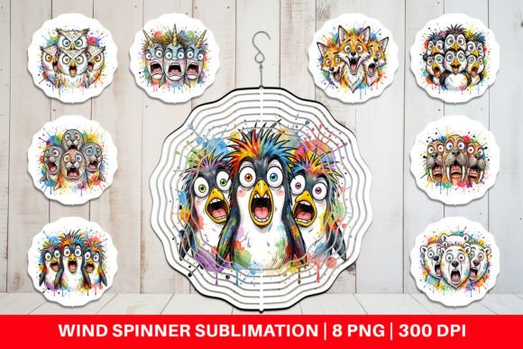 Download Melting Arctic Animals Wind Spinner PNG - Premium Resources