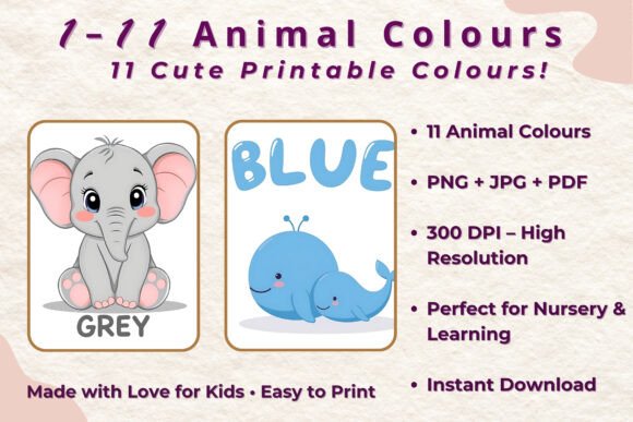 Download Learn Colors with Cute Animals - Anima Collection