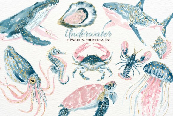 Download Undersea Ocean Animals PNG Clipart Sea - Anima Collection