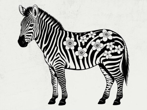 Download Zebra SVG, Hand-Drawn Animal Clipart - Anima Collection