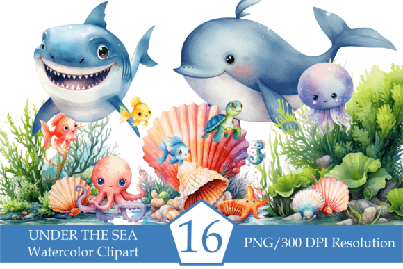 Download Under the Sea, Sea Animals, Ocean Life - Anima Collection
