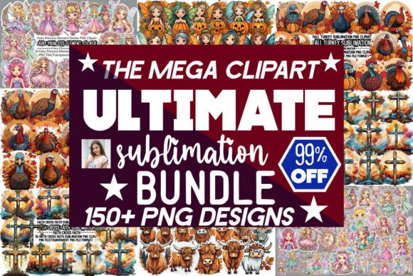 Download The Mega Sublimation Clipart Bundle - Sublimation Collection