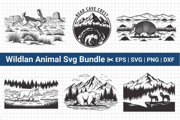 Download Woodland Forest Animal SVG Bundle - Anima Collection