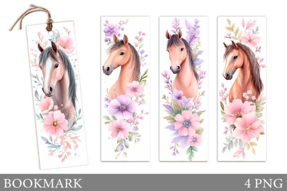 Download Cute Horse Bookmark Printable - Printable Collection