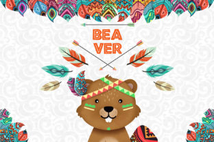 Download Beaver Nursery Art, Woodland Animal - Anima Collection