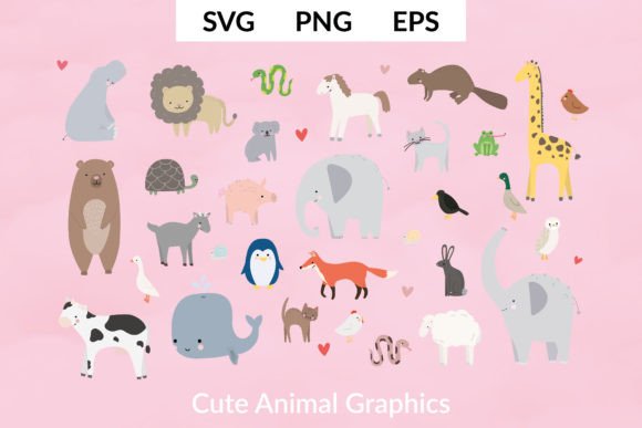 Download Cute Animal Graphics - Anima Collection