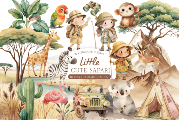 Download Jungle Animals Clipart PN - Anima Collection
