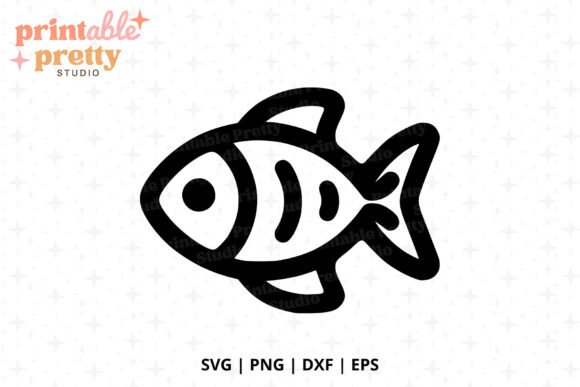 Download Cute Fish SVG, Doodle Animal - Anima Collection